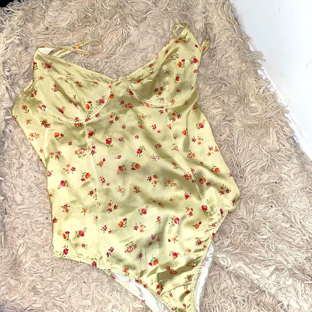 Zara Satin Bodysuit